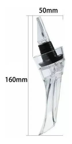 Wine Bottle Aerating Decanter Spout with Pourer - Pico Oxigenador de Vino.