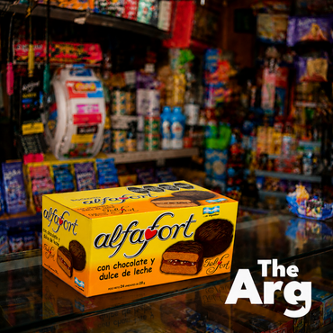 Alfafort Bocadito Box of 24 Units | Argentine Chocolate Snack Bites