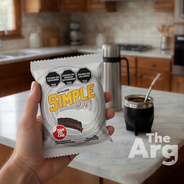 Fantoche Day Chocolate Alfajor with Dulce de Leche Filling 50g