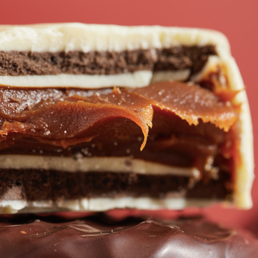 GULA White Chocolate Alfajor with Dulce de Leche 72g | Authentic Argentine Cookie