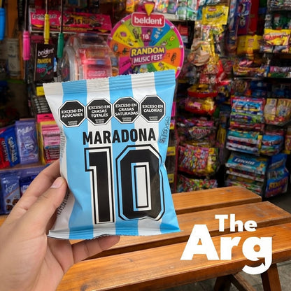Maradona Classic Alfajor White Chocolate Coated with Dulce de Leche 60g