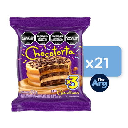 Alfajor Chocotorta by Chocolinas | Argentine Dessert Alfajores Box of 21