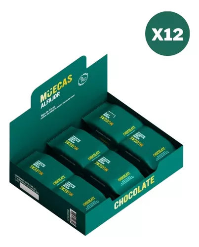 Muecas Plant Based Alfajores Box of 12u. 720g/1.58lb