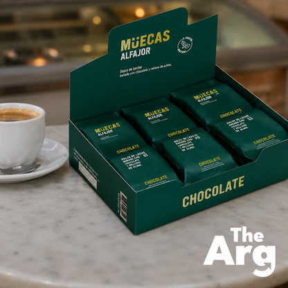 Muecas Plant Based Alfajores Box 12u | 720g / 1.58lb