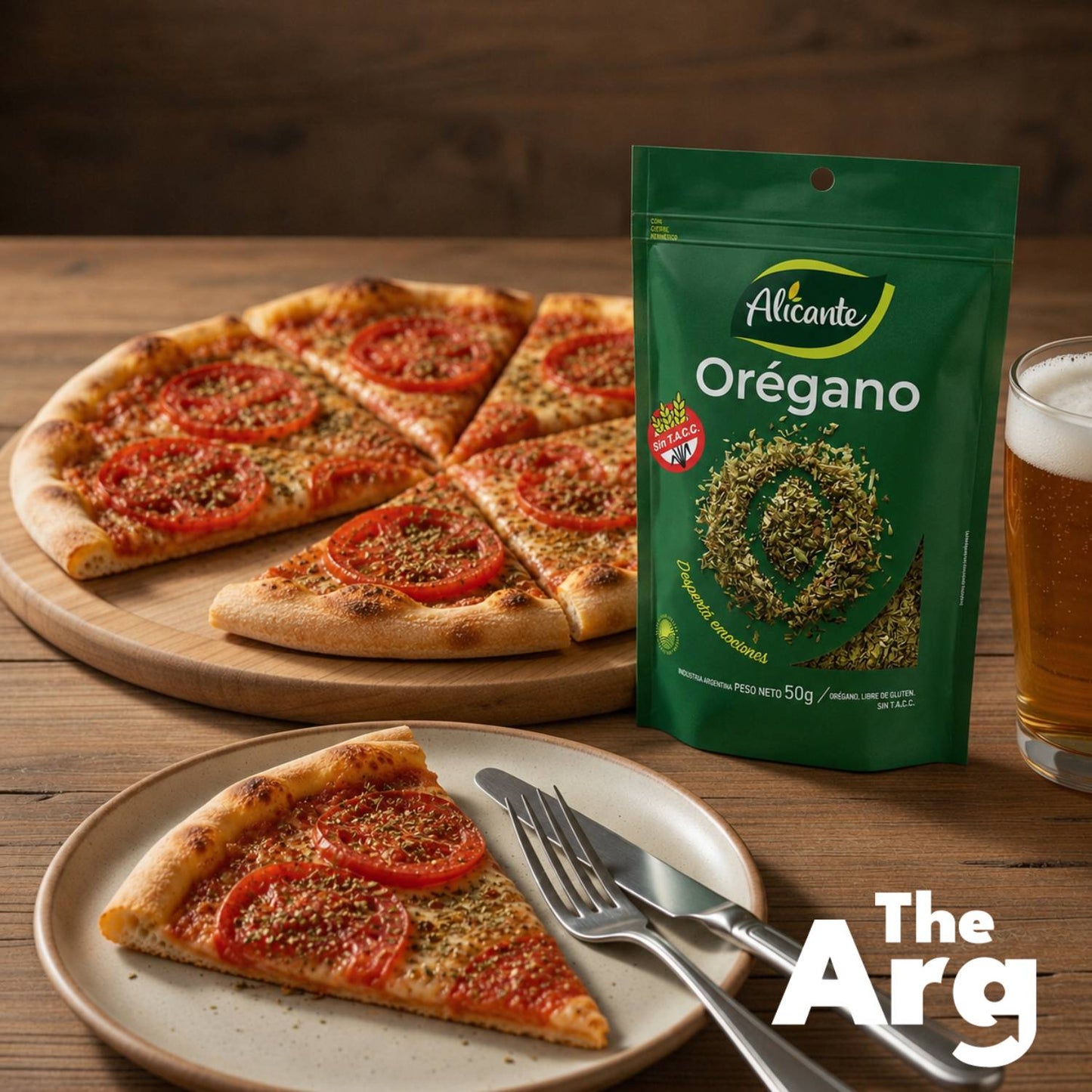 Alicante Oregano Spice Zipper Pouch 50 g / 1.76 oz