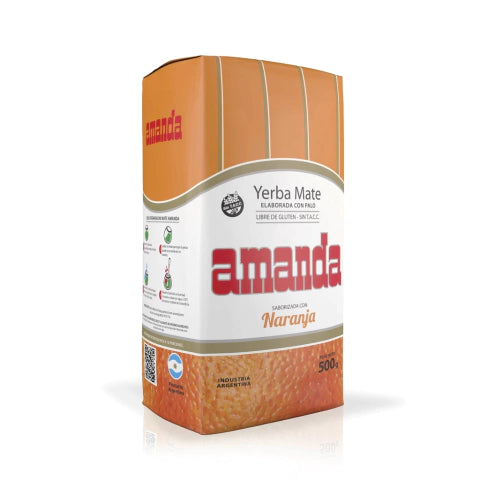 Yerba Mate Amanda Orange 500g/1.1lb