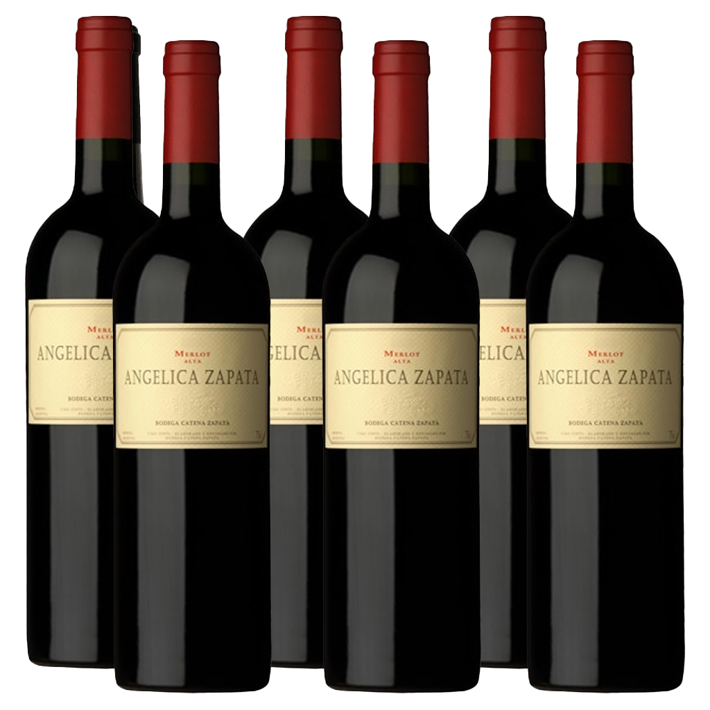 Angelica Zapata Merlot Alta 750ml (6 Bottles)