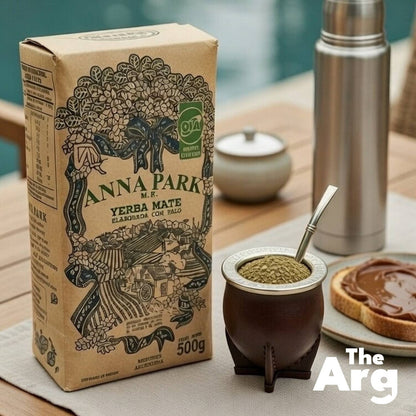 Anna Park Organic Yerba Mate 500g (1.1 lb) | Premium Argentine Mate Tea
