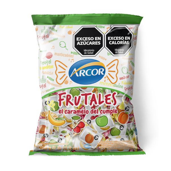 Arcor Soft Candies Assorted Fruits Flavoured 800 g / 28.21 oz