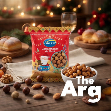 Arcor Garrapiñada de Maní Sugar Coated Peanuts 80 g / 2.82 oz | Traditional Argentine Sweet Snack