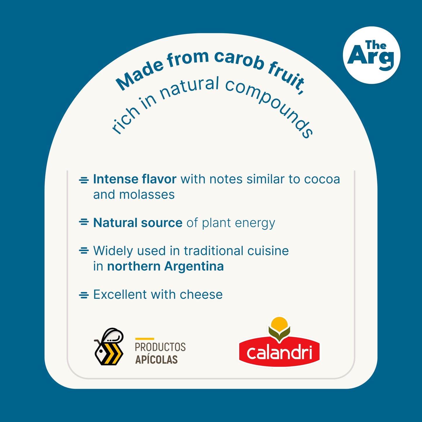 Carob Syrup by Calandri – Arrope de Algarroba 430g / 0.94lb