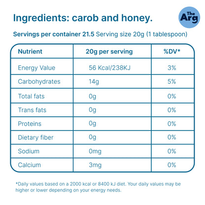 Carob Syrup by Calandri – Arrope de Algarroba 430g / 0.94lb