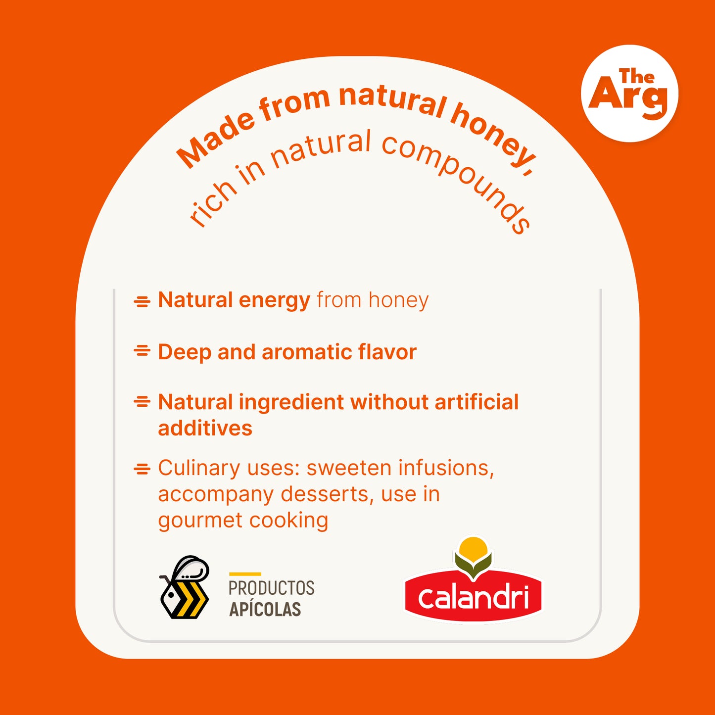 Honey Syrup by Calandri – Arrope de Miel 430g / 0.94lb