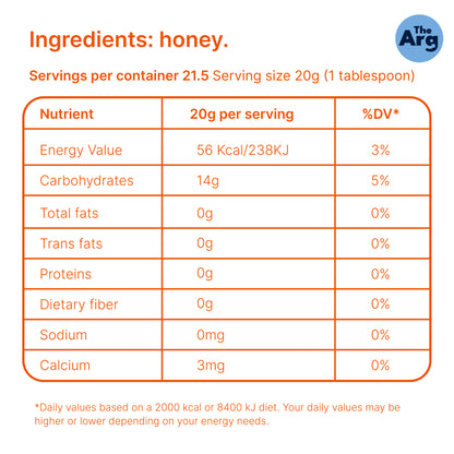 Honey Syrup by Calandri – Arrope de Miel 430g / 0.94lb