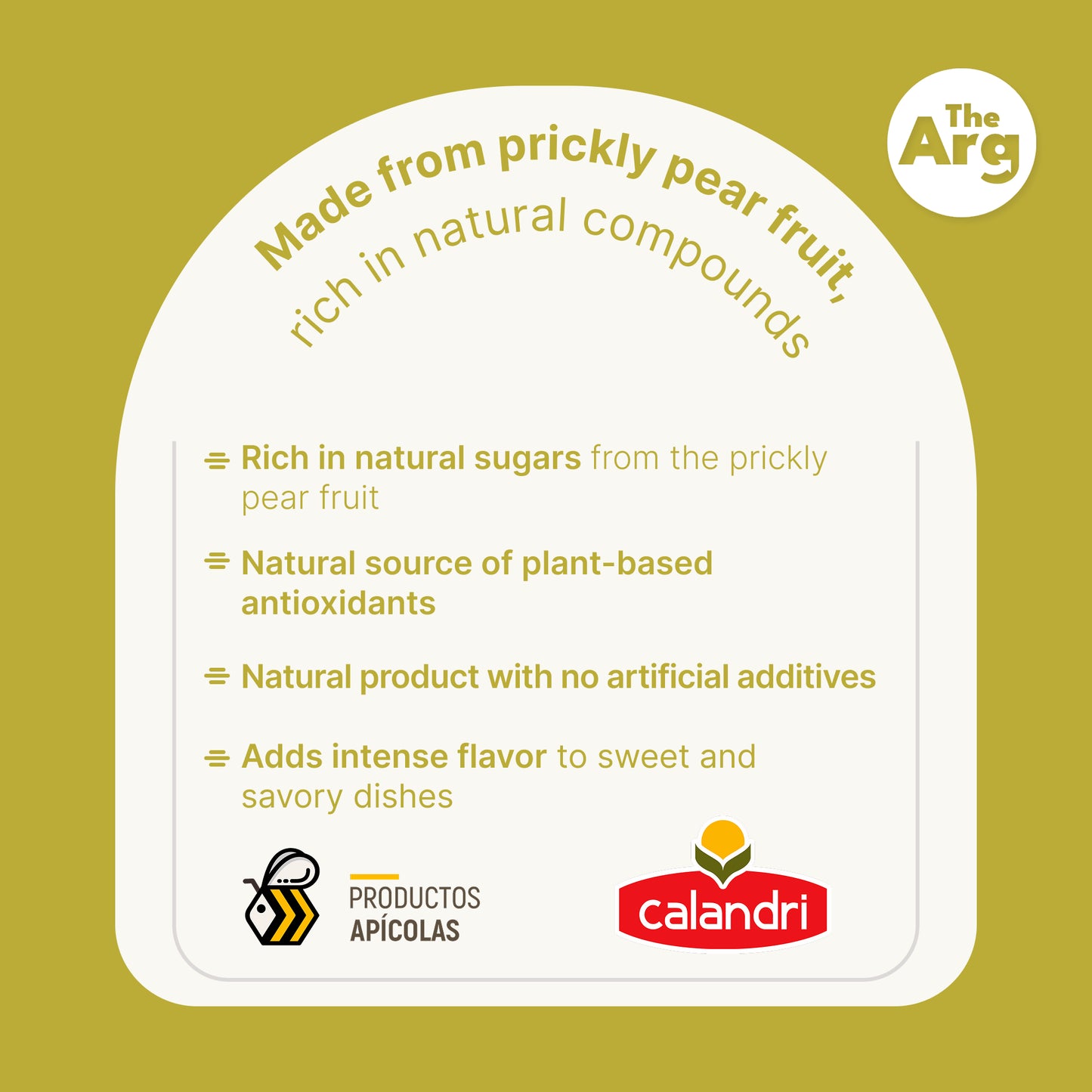 Prickly Pear Syrup by Calandri – Arrope de Tuna 430g / 0.94lb