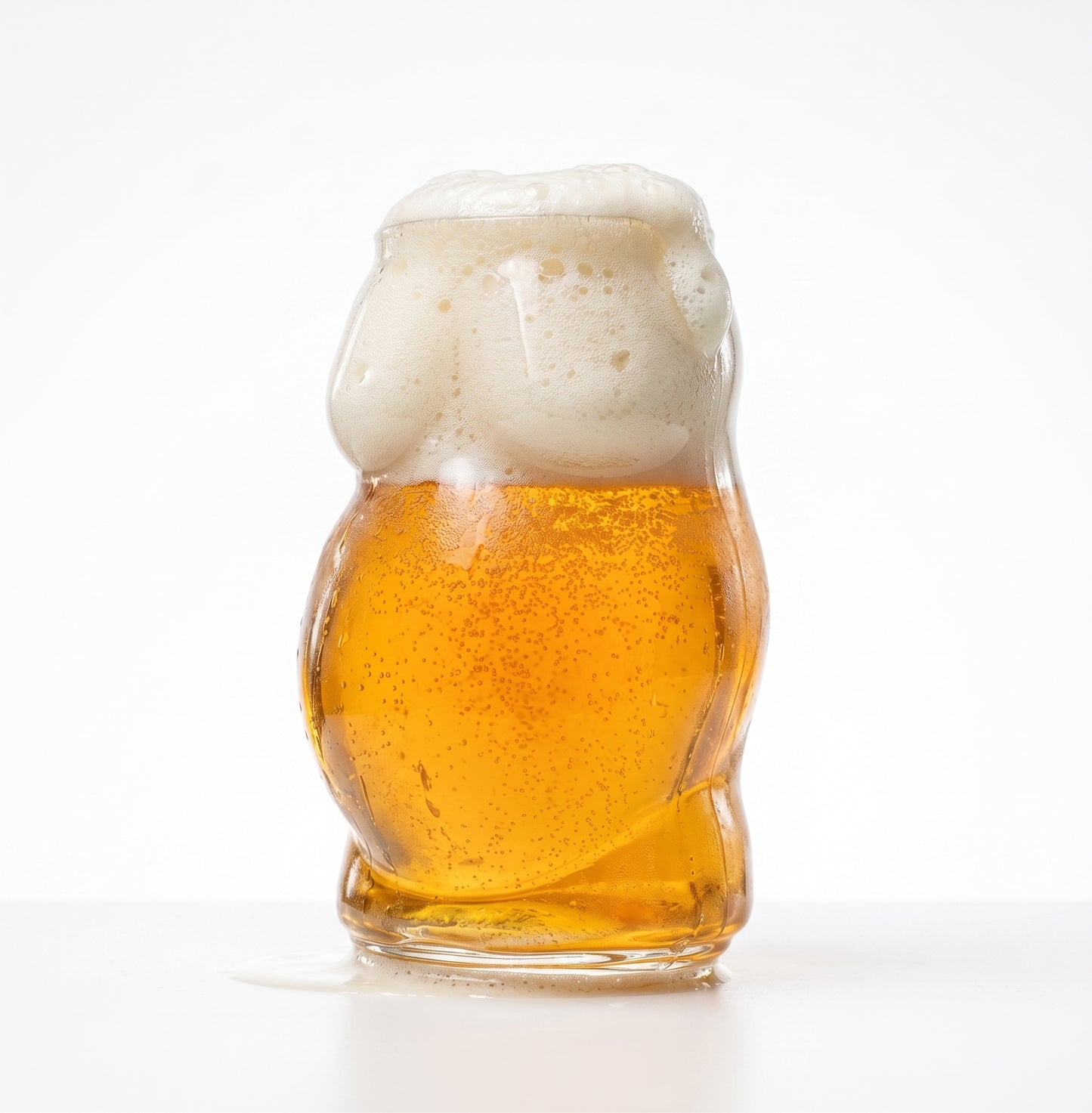 Ferchetto Barrigón Beer Glass – 750 ml | Argentine Belly-Shaped Glass