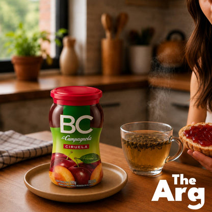 BC La Campagnola Light Plum Jam 390g | Argentine Plum Fruit Spread