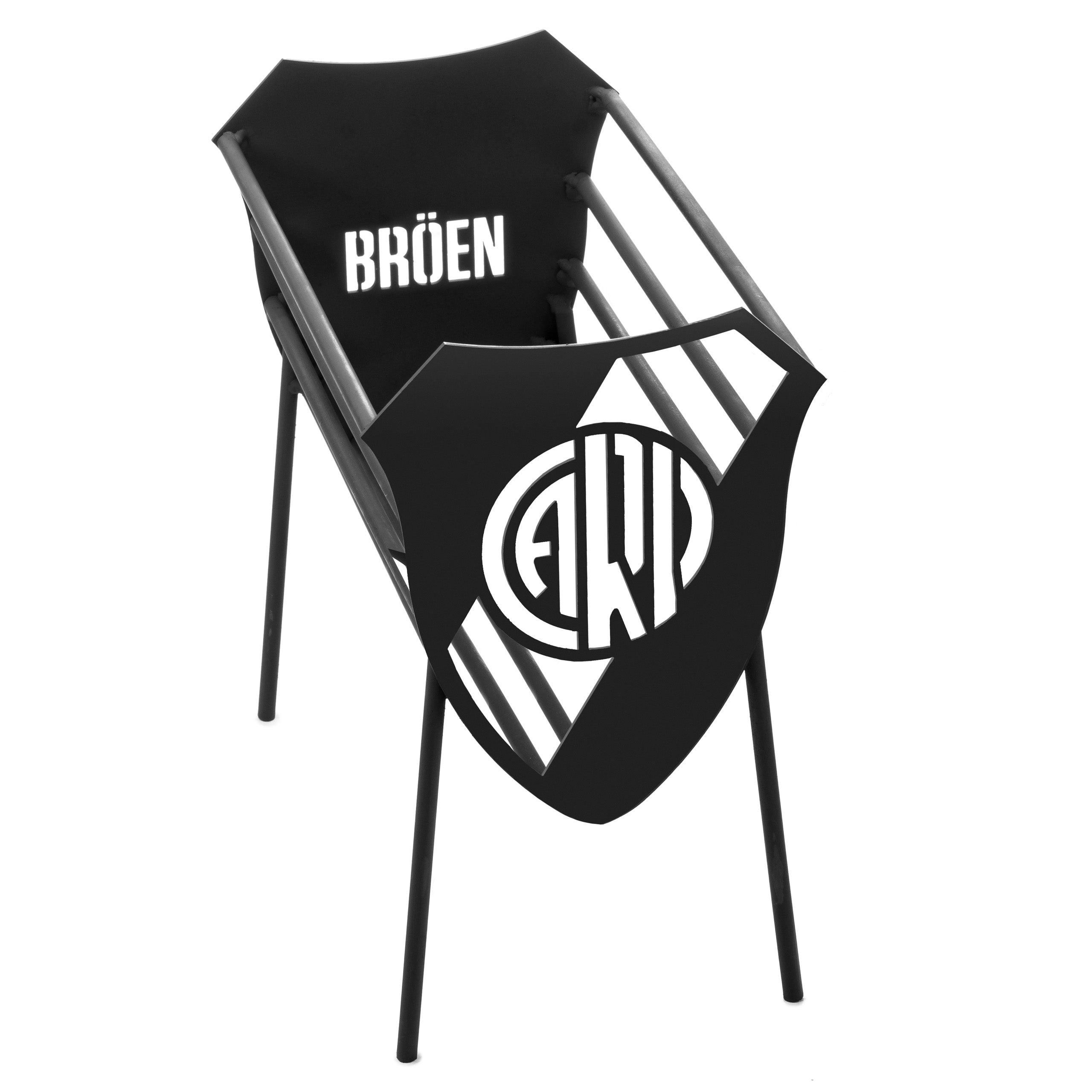 Brasero Leñero River Plate Broen Fire Basket