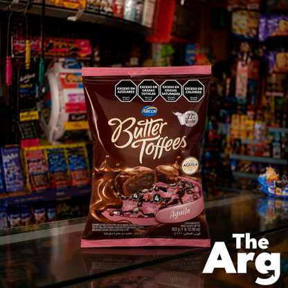 Arcor Butter Toffees Candies Aguila Milk Chocolate Flavor 822g