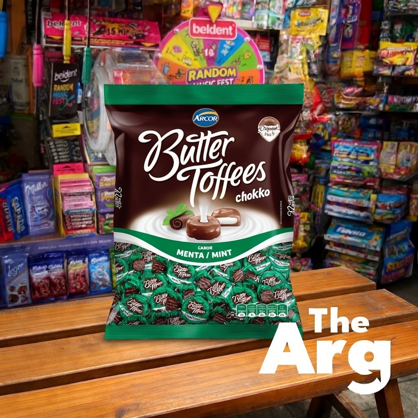 Arcor Butter Toffees Caramel Mint Flavour Candies | 822g