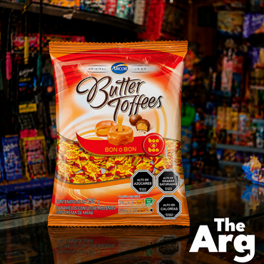 Arcor Butter Toffees Bon o Bon Caramel Flavor Candies 822g