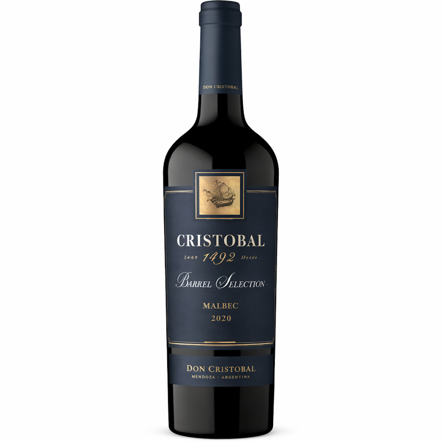 Cristóbal 1492 Barrel Selection Malbec – Mendoza Argentine Malbec  | 750 ml ( 6 Bottles )