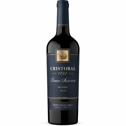 Cristóbal 1492 Barrel Selection Malbec – Mendoza Argentine Malbec  | 750 ml ( 6 Bottles )