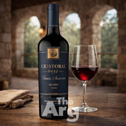 Cristóbal 1492 Barrel Selection Malbec – Mendoza Argentine Malbec  | 750 ml ( 6 Bottles )