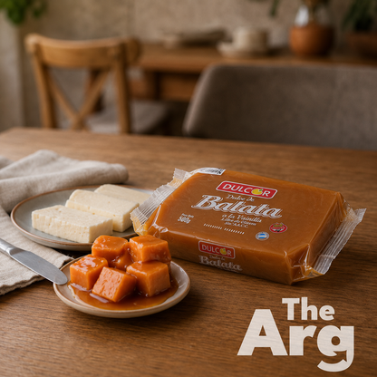 Dulcor Sweet Potato Paste 500g | Traditional Argentine Dulce de Batata