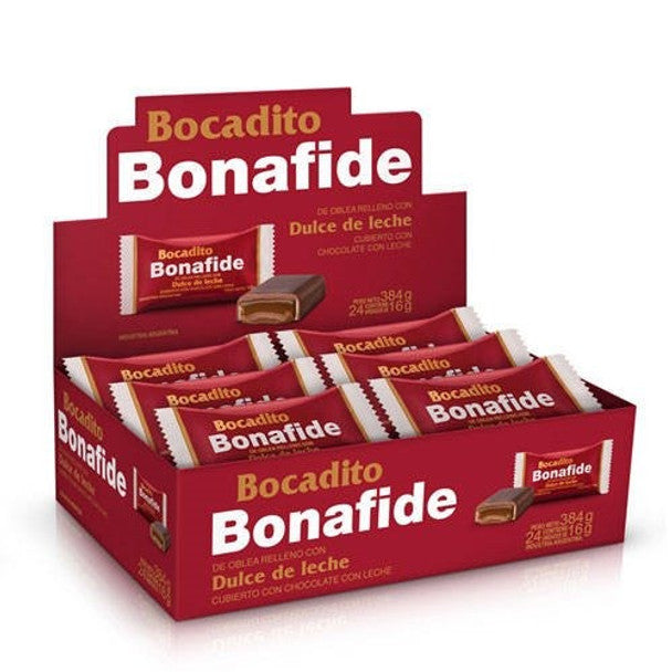 Bonafide Dulce de Leche Bocadito Bite Traditional Bombón (box of 24)