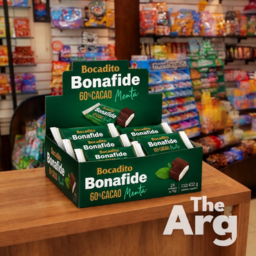 Bonafide Dark Chocolate Mint Bites Display Box | 24 Pieces