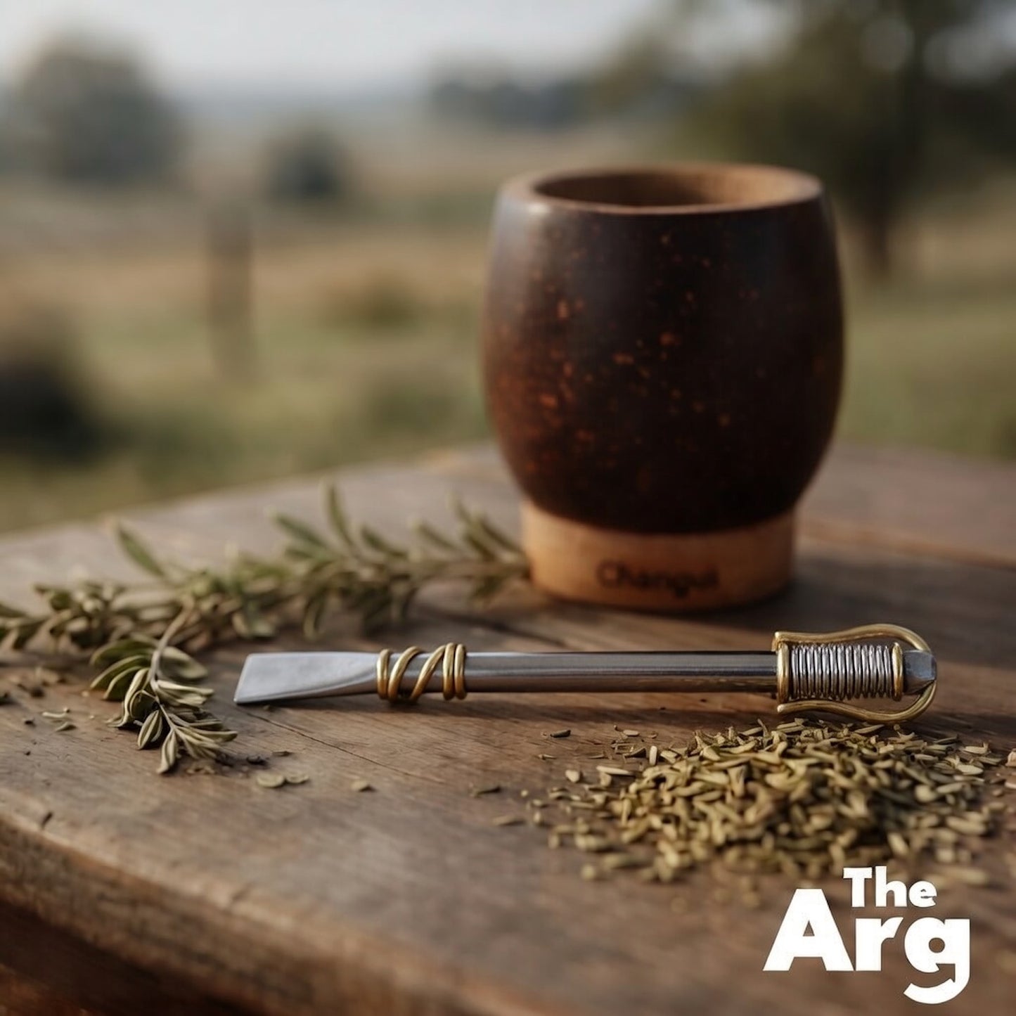 Changüi Guitarrita Stainless Steel Bombilla | Argentine Mate Straw