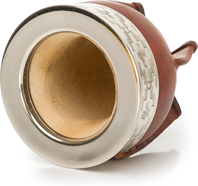 Brown Imperial Pampa Premium Mate With Alpaca Straw