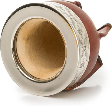 Brown Imperial Pampa Premium Mate With Alpaca Straw