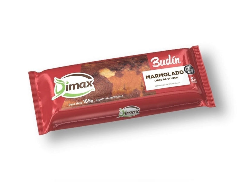 Marble Pudding of Chocolate and Vanilla Dimax 185g/6.52 Oz