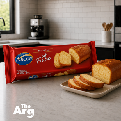 Arcor Sweet Pound Cake Without Fruits | 215g / 7.6 oz
