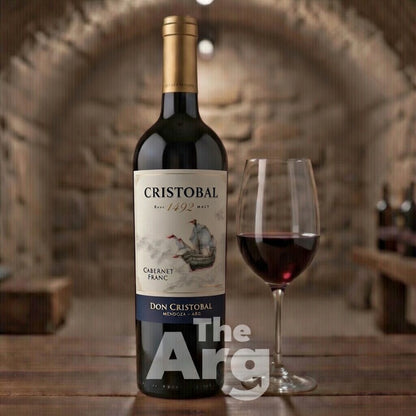 Cristóbal 1492 Cabernet Franc – Mendoza Argentine Red Wine | 750 ml ( 6 Bottles )