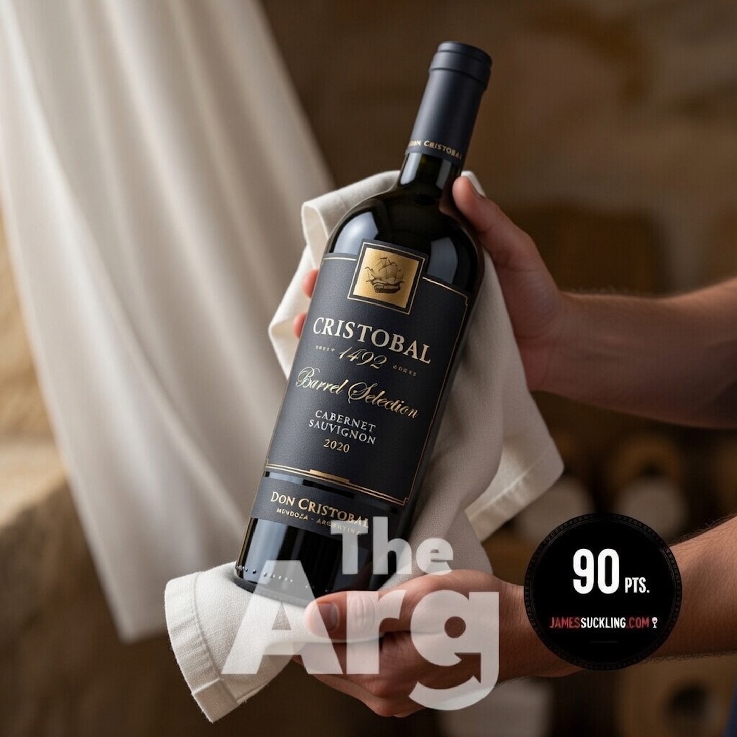Cristóbal 1492 Barrel Selection Cabernet Sauvignon – Mendoza Red Wine | 750 ml ( 6 Bottles )