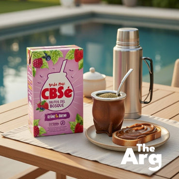CBSÉ Yerba Mate Frutos del Bosque 500g | Red Berries Flavored Argentine Mate