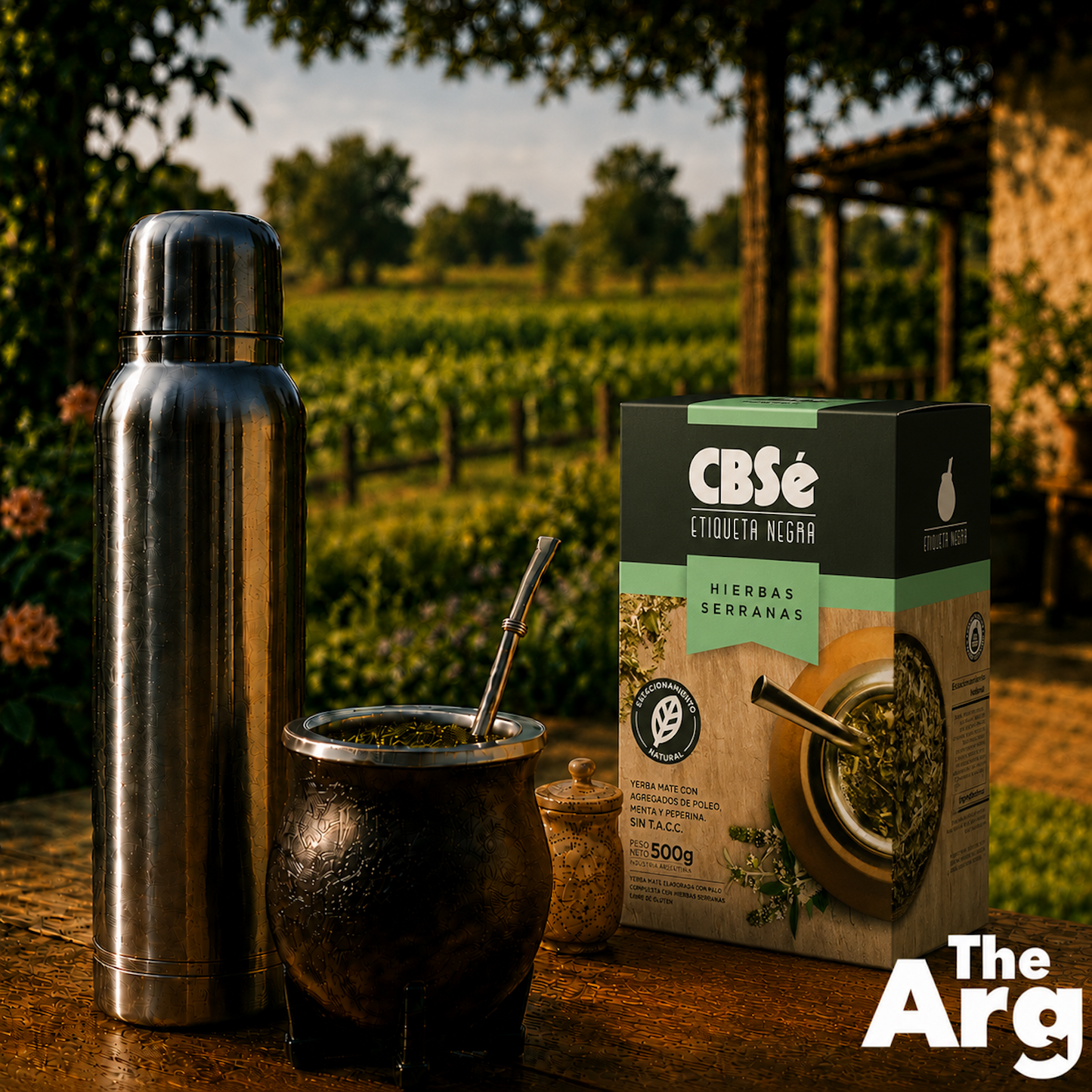CBSe Black Label Yerba Mate with Mountain Herbs 500g | Argentine Mate Tea Blend