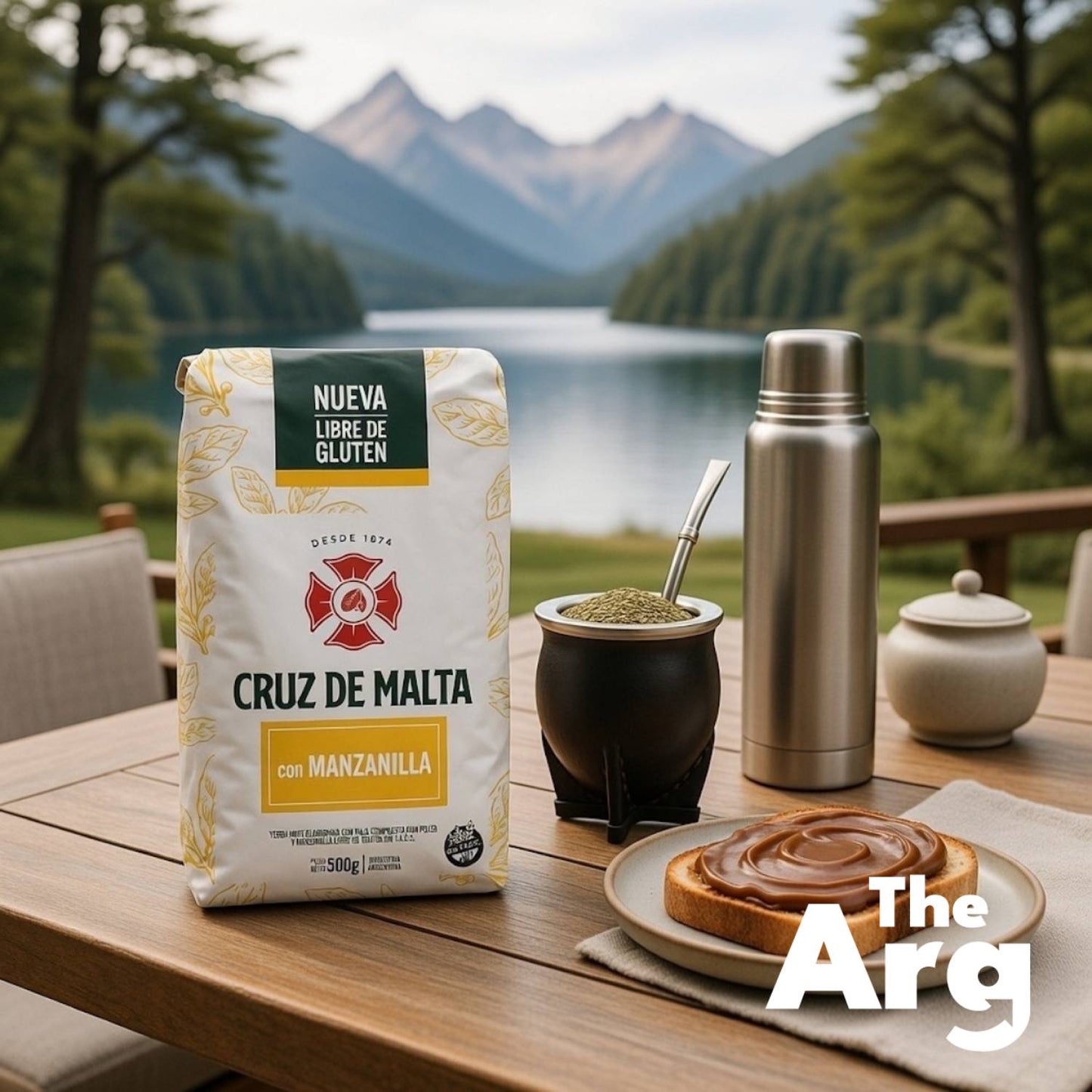 Cruz de Malta Yerba Mate with Chamomile 500g | Argentine Mate Tea