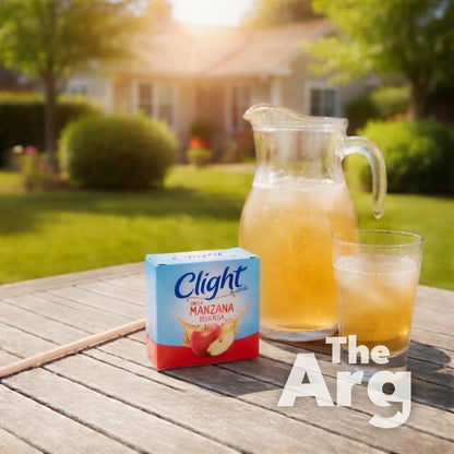 Clight Sugar-Free Apple Drink Mix – Delicious Apple Flavor (20 Sachets)