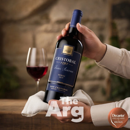 Don Cristóbal 1492 Barrel Selection Shiraz  – Mendoza Argentine Red Wine | 750 ml ( 6 Bottles )
