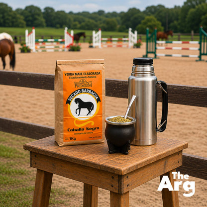 Caballo Negro Barbacuá Yerba Mate 1kg / 2.2lb
