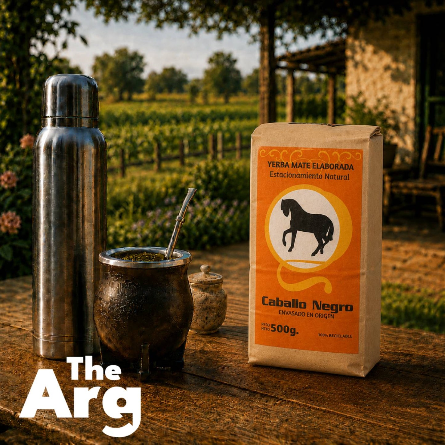 Caballo Negro Yerba Mate Traditional 500g | Argentine Mate Tea