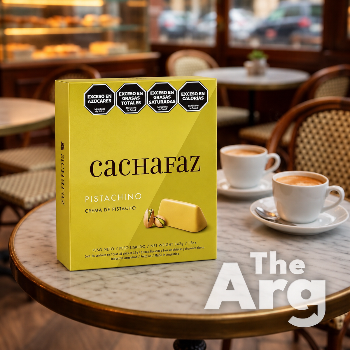 Cachafaz Pistachino White Chocolate Bites | 10 Pieces