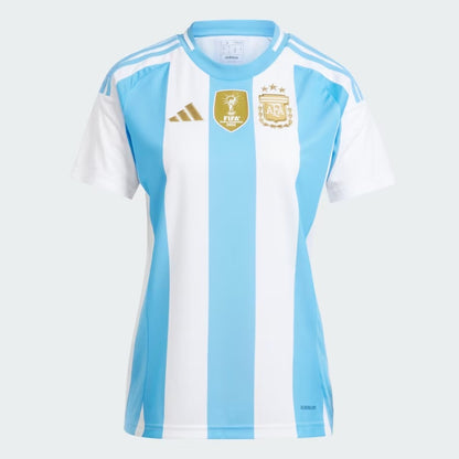 Camiseta de fútbol local Adidas Argentina 24 para mujer
