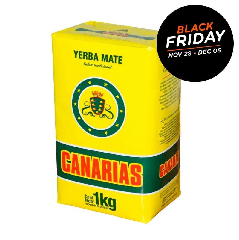 Black Friday Canarias Yerba Mate Traditional (1 kg / 2.2 lb)