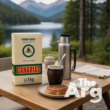 Canarias Yerba Mate with Green Tea and Ginger | Flavored Argentine Mate (1kg)