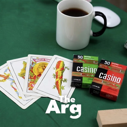 Spanish Playing Cards Deck 50 Cards – Casino Argentine Naipes for Truco & Chinchón